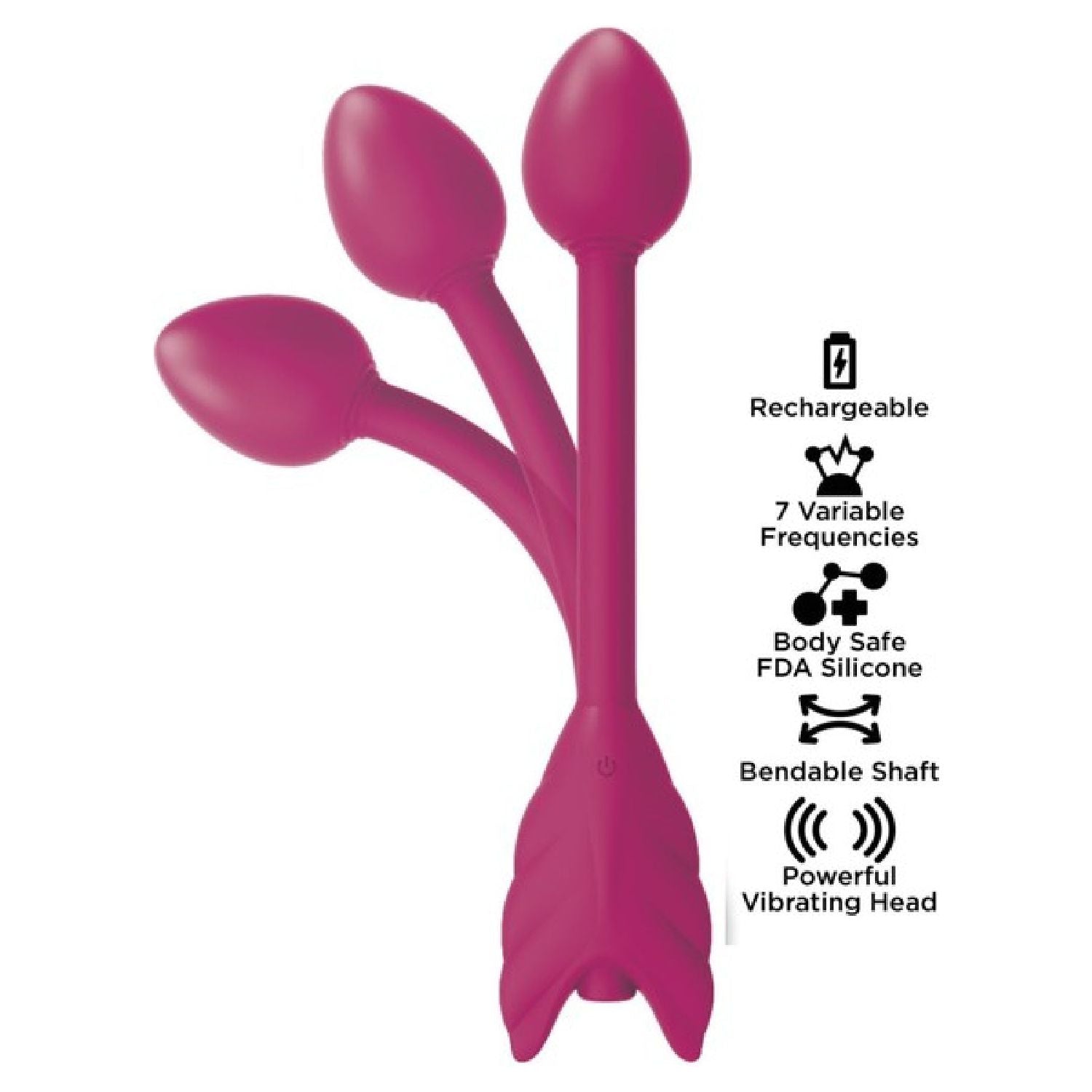 Hott Products Unlimited - Stardust Soar Up Bendable Vibrating Arrow | Vibrator