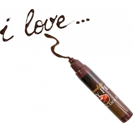 Hott Products Unlimited - Lusty Lickers Chocolate Body Pen | Edible Body Paint Pen