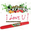 Hott Products Unlimited - Lusty Lickers Sweet & Sour Play Pens | Edible Body Paint Play