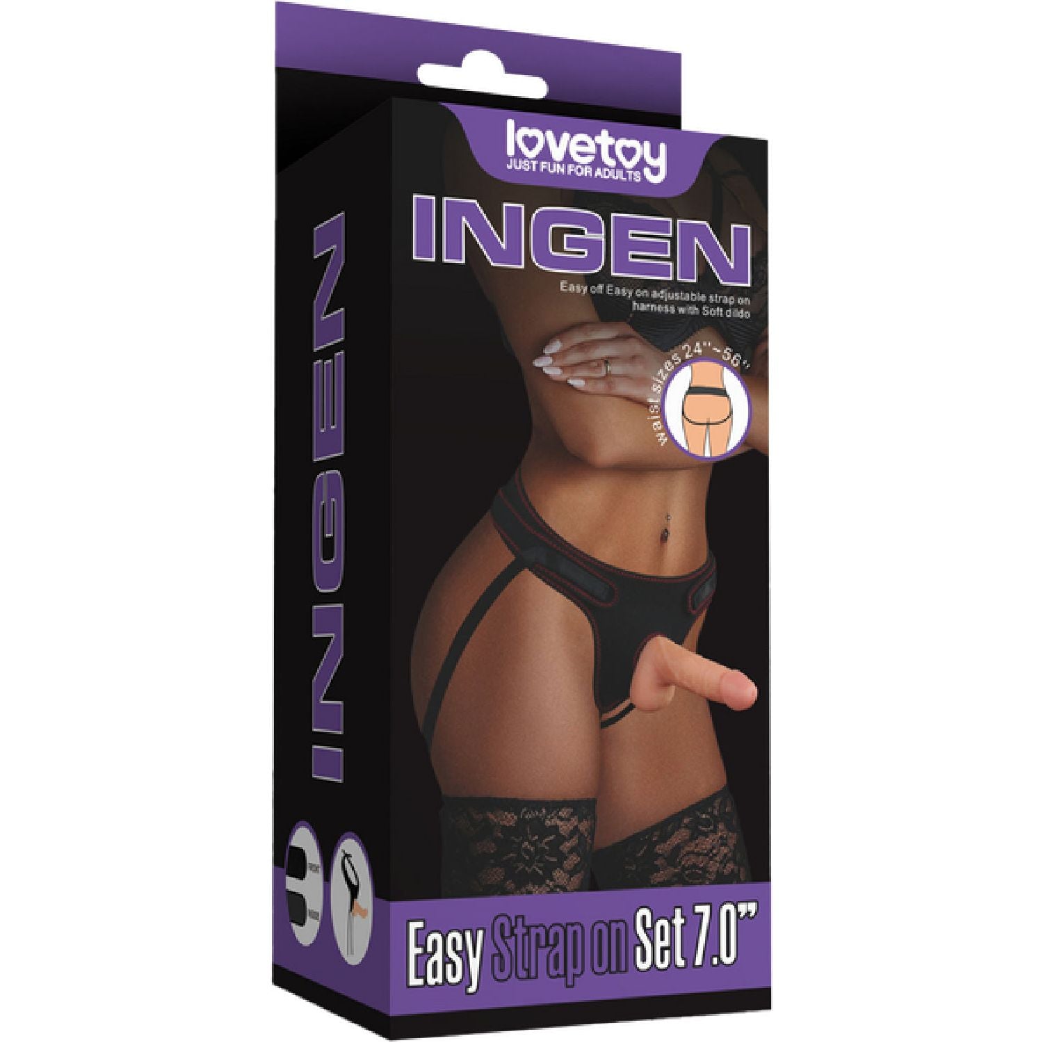 Lovetoy - Ingen Easy Strap-on Set 7
