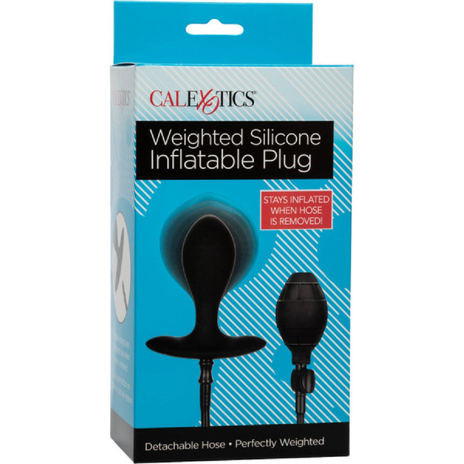 CalExotics - Weighted Silicone Inflatable Plug | Anal Plug