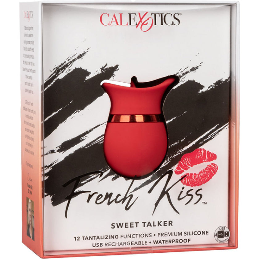 CalExotics – French Kiss™ Sweet Talker | Compact Flickering Tongue Teaser