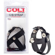 COLT® by CalExotics - Leather C/B Strap H-Piece Divider | Adjustable Cock & Ball Strap
