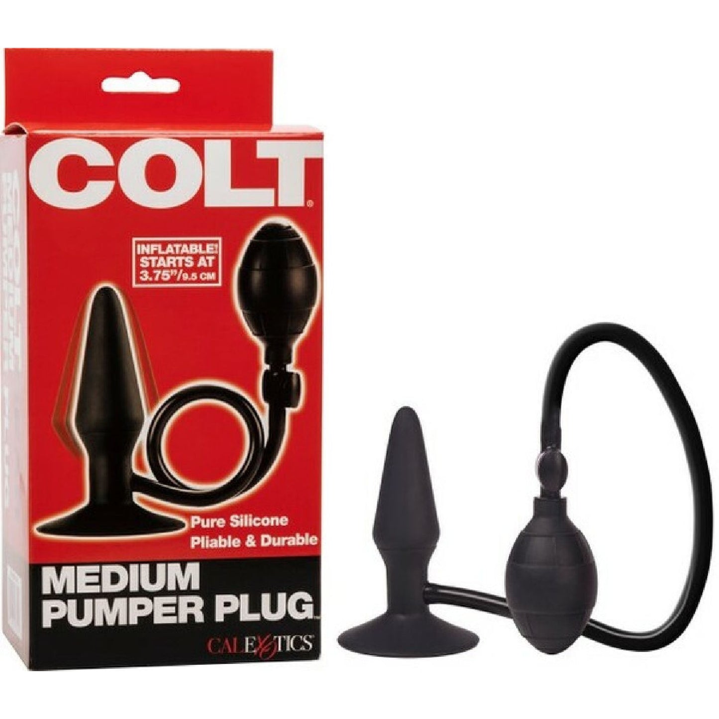 COLT® by CalExotics - Medium Pumper Plug | Inflatable Anal Plug