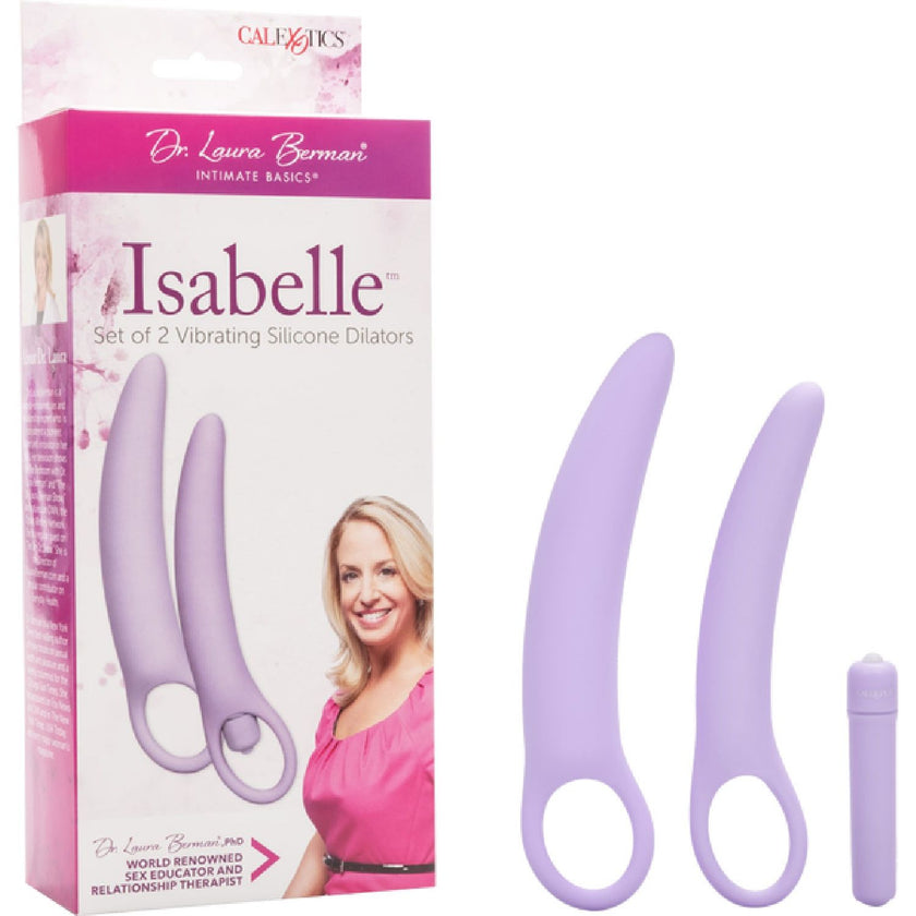CalExotics Dr. Laura Berman – Isabelle Vibrating Vaginal Dilator Set | Vibrating Vaginal Dilator Set