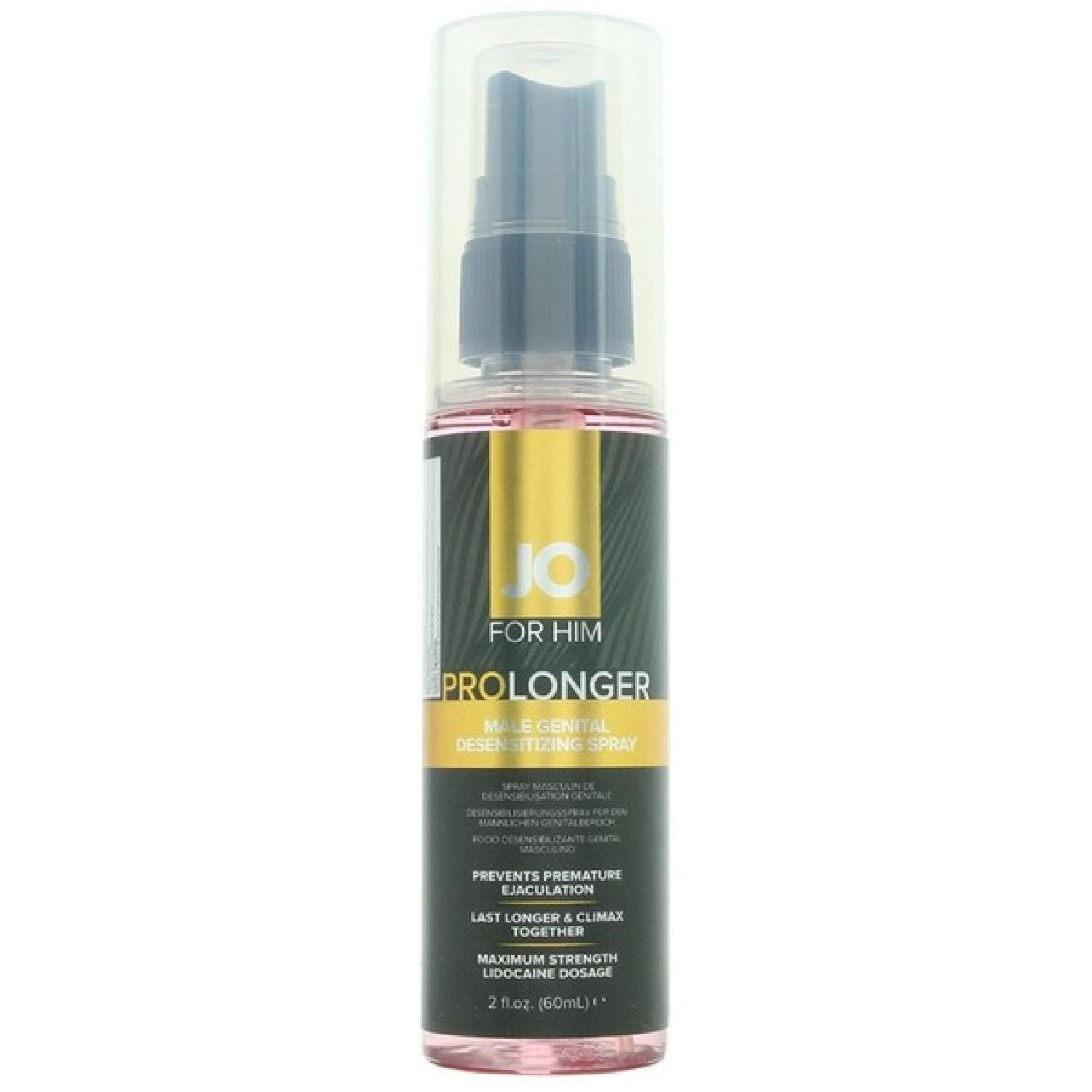 JO - Pro-longer Gold | Maximum Strength Delay Spray for Men