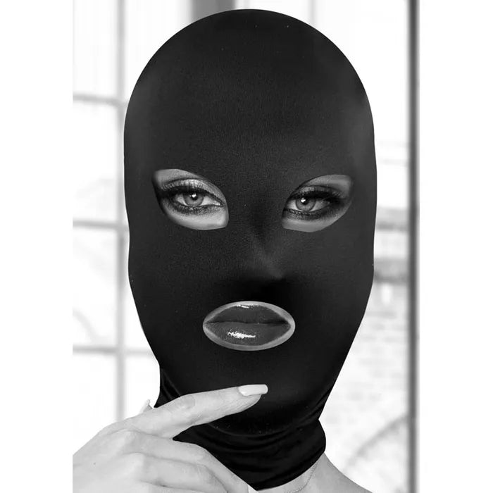 Ouch - Black & White Range | Subversion Mask w/ Open Mouth