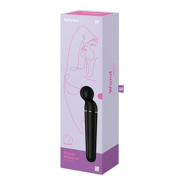 Satisfyer – Planet Wand-er Black | Full-Body Massager & Vibrator