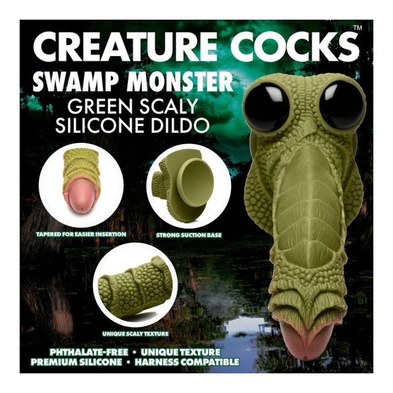 Creature Cocks - Swamp Monster | Silicone Dildo