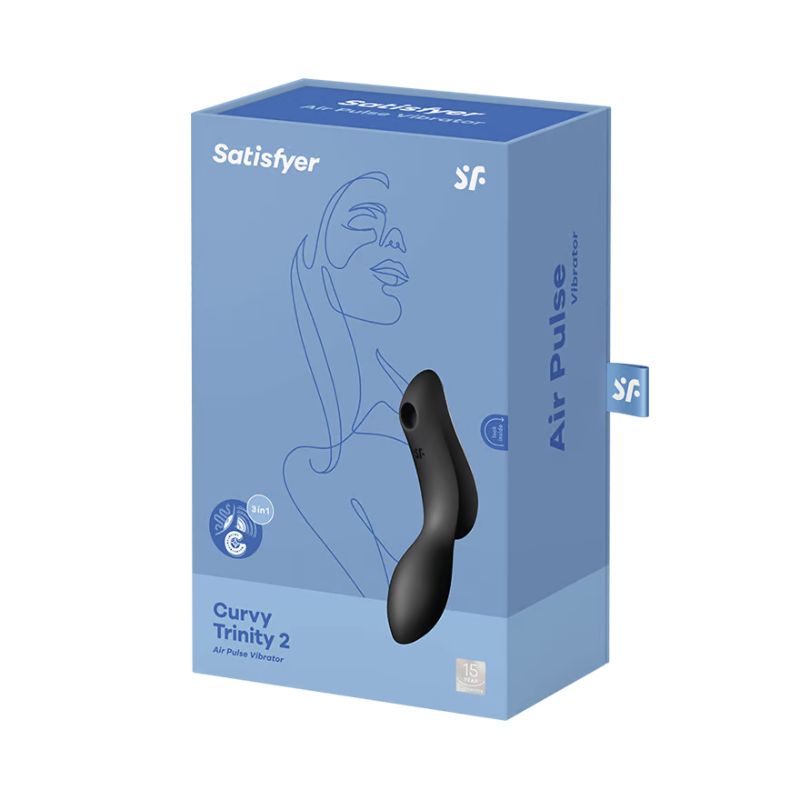Satisfyer - Curvy Trinity 2 | Insertable Air Pulse Vibrator