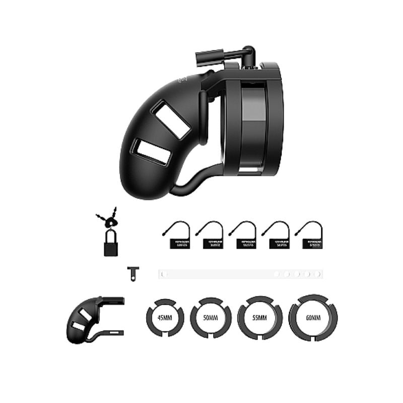 ManCage - No. 18 Chastity Cock Cage Ball-splitter | 3.5