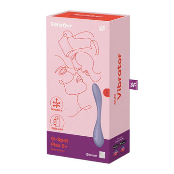 Satisfyer – G-Spot Flex 5+ Lilac | App-Controlled Flexible G-Spot Vibrator
