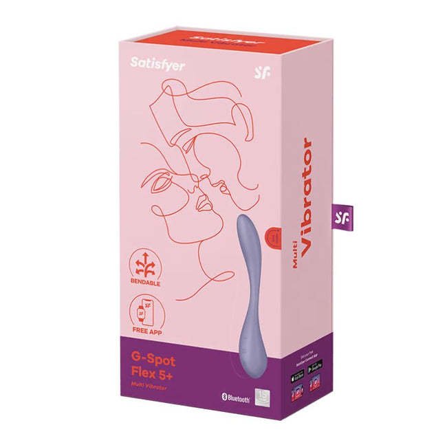 Satisfyer – G-Spot Flex 5+ Lilac | App-Controlled Flexible G-Spot Vibrator