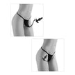 HOOKUP - Crotchless Pleasure Pearls | Stimulating Panties & Butt Plug Set - Assorted Sizing