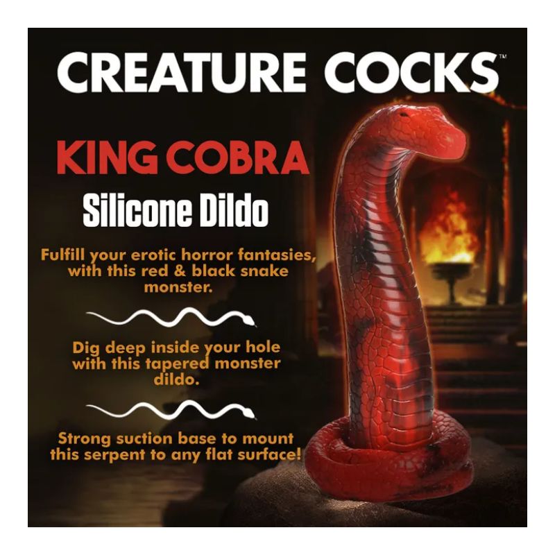 Creature Cocks - King Cobra | Silicone Dildo