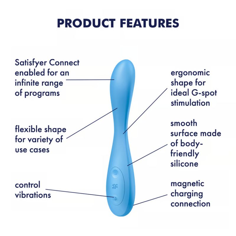 Satisfyer - Flex 4+ | G-Spot Vibrator with App Control