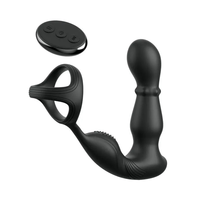 Anal Fantasy Elite - Ass-Gasm Slide & Glide | Prostate Massager w/ Cock Ring