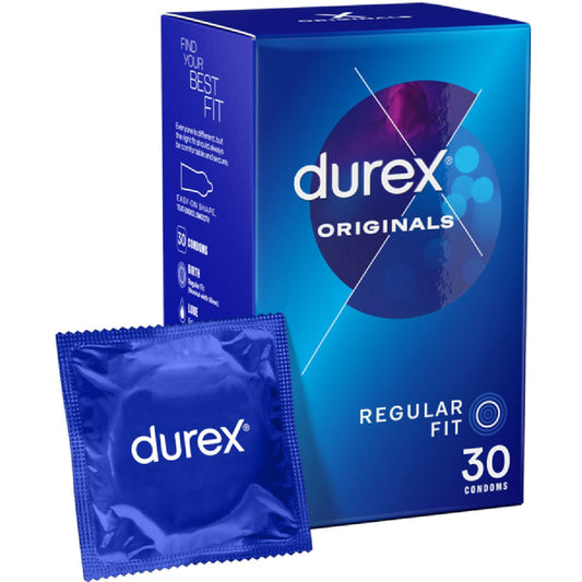 Durex - Originals 30 Pack Regular Fit | Condoms