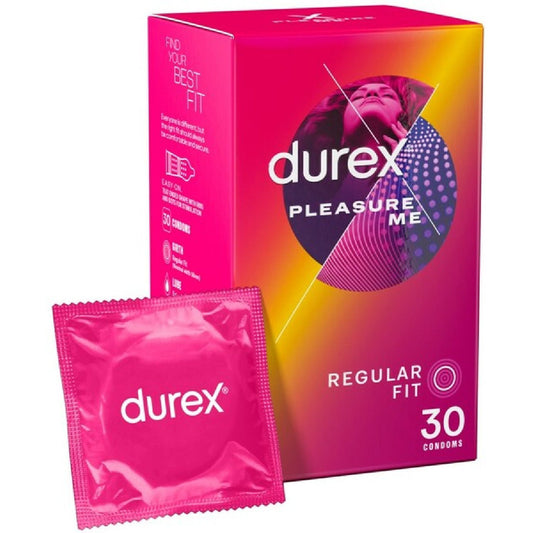 Durex - Pleasure Me 30 Pack Regular Fit | Condoms