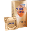 Durex - Invisible Ultra Thin 10 Pack Wide Fit | Condoms