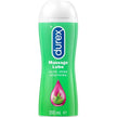 Durex – 2in1 Aloe Vera Massage Lube Aloe Vera Soothing | Water-Based Massage & Personal Lubricant