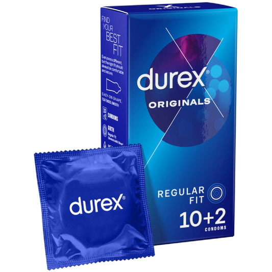 Durex - Originals 10+2 Free Regular Fit | Condoms