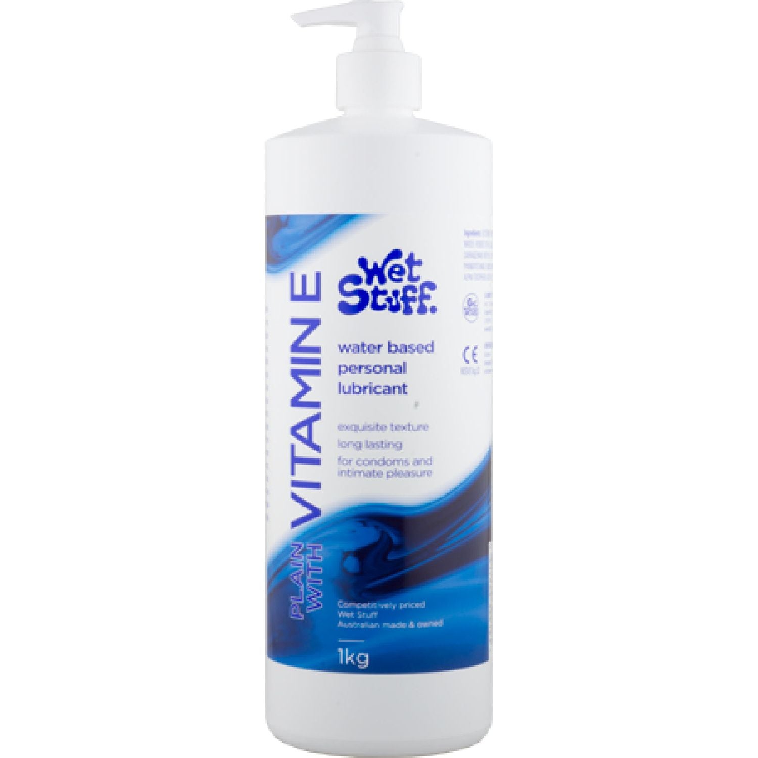 Wet Stuff – Plain with Vitamin E | Water-Based Lubricant