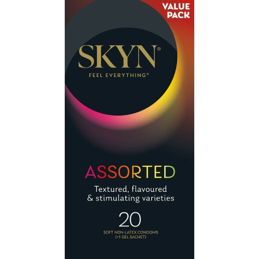 LifeStyles – 20 Pack SKYN Assorted | Non-Latex Condoms
