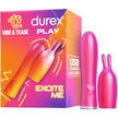 Durex - Play Vibe & Tease 2-in-1 Vibrator & Teaser Tip | Multi-Speed Vibrator