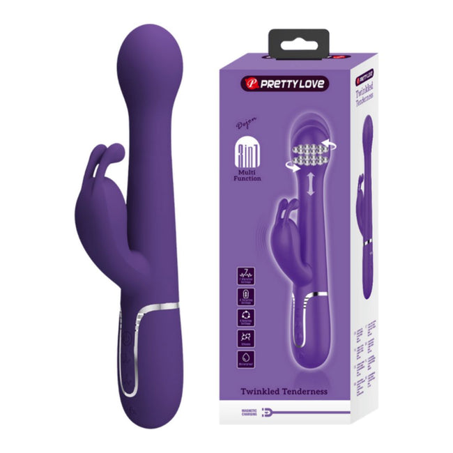 Pretty Love - Twinkled Tenderness | 3-In-1 Thrusting Vibrator