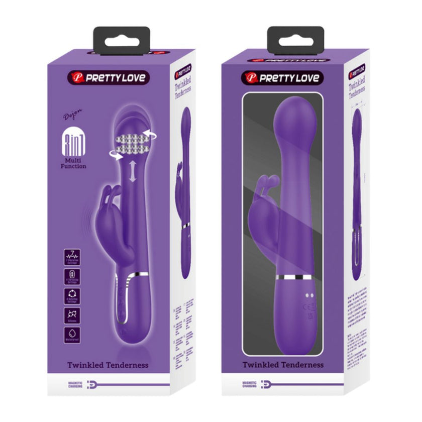 Pretty Love - Twinkled Tenderness | 3-In-1 Thrusting Vibrator