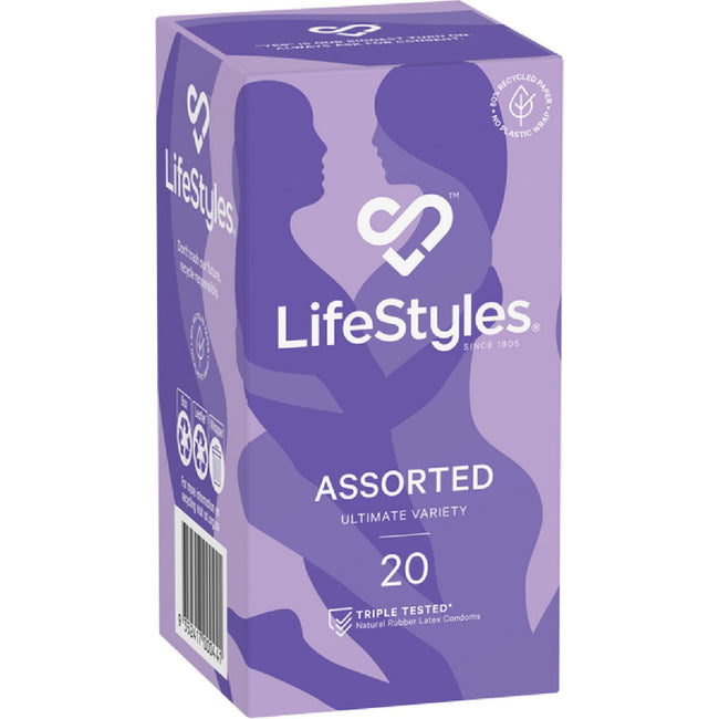 LifeStyles – 20 Pack Assorted | Condoms