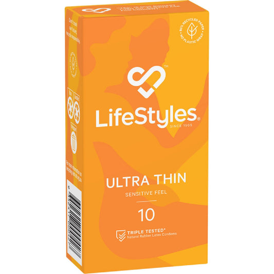 LifeStyles – 10 Pack Ultra Thin | Condoms