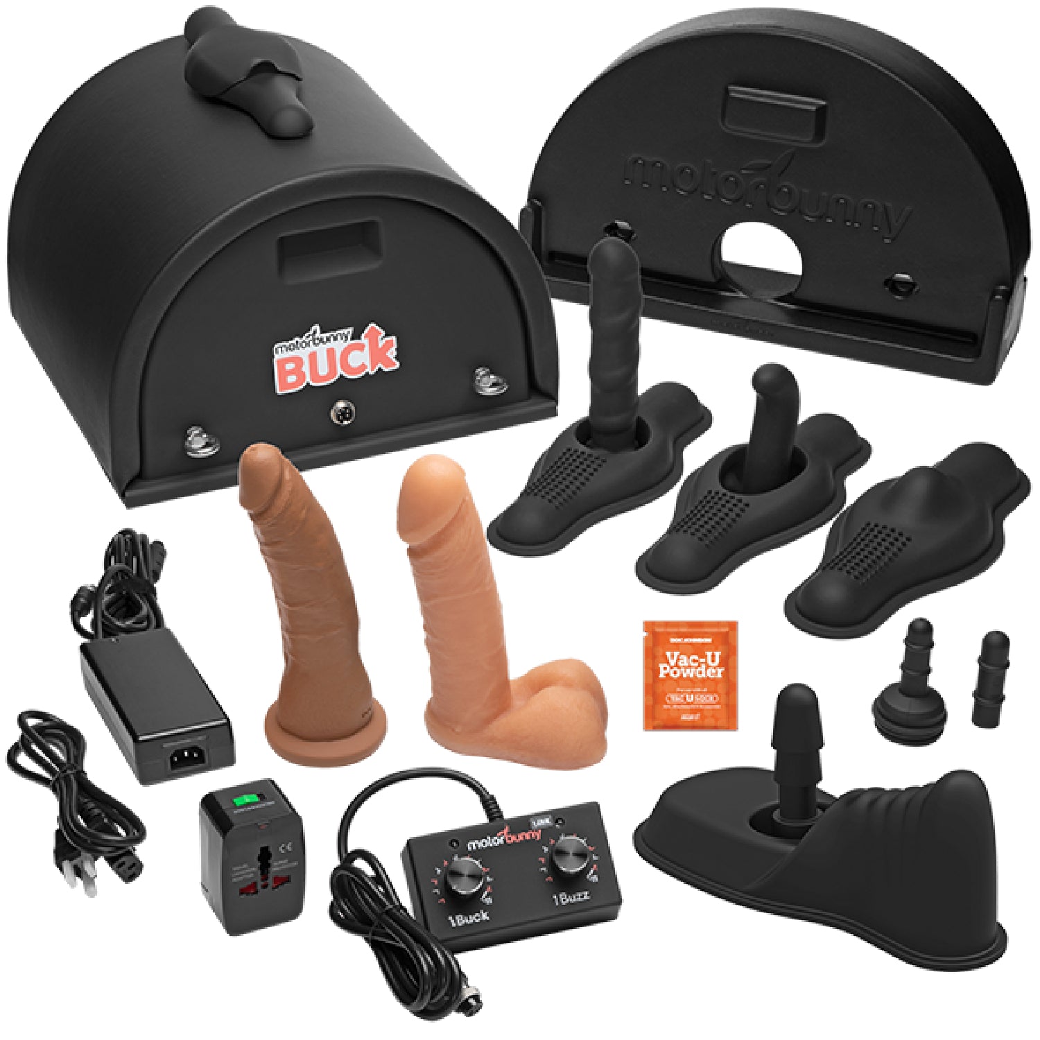 Doc Johnson – MotorBunny Buck with Vac‑U‑Lock | Hybrid Saddle Thruster Machine