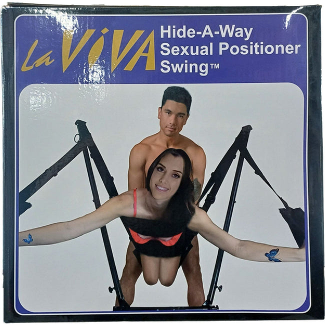 LaViva – Hide-A-Way Sexual Positioner Swing | Free Standing Sex Swing