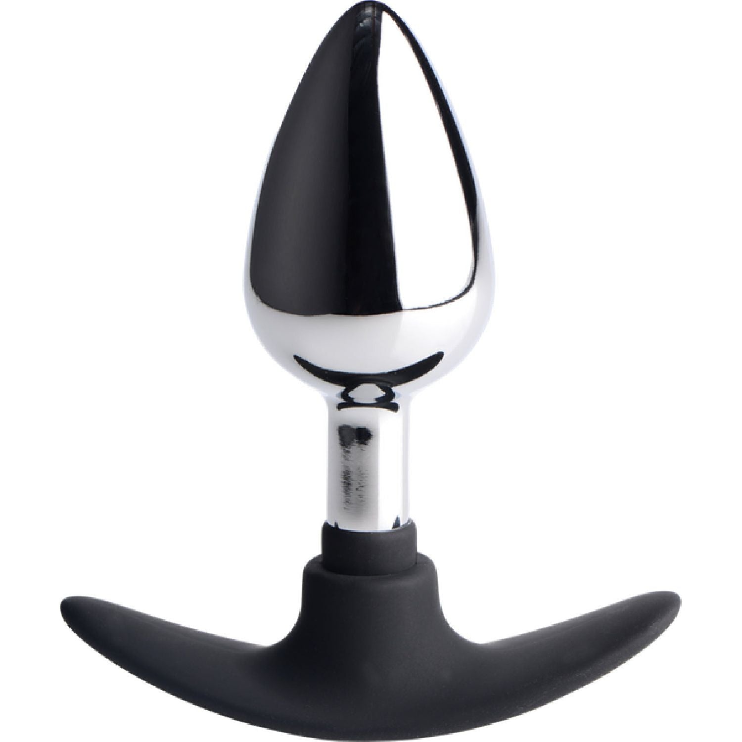 Master Series - Dark Invader Metal And Silicone Anal Plug - Medium | Butt Plug