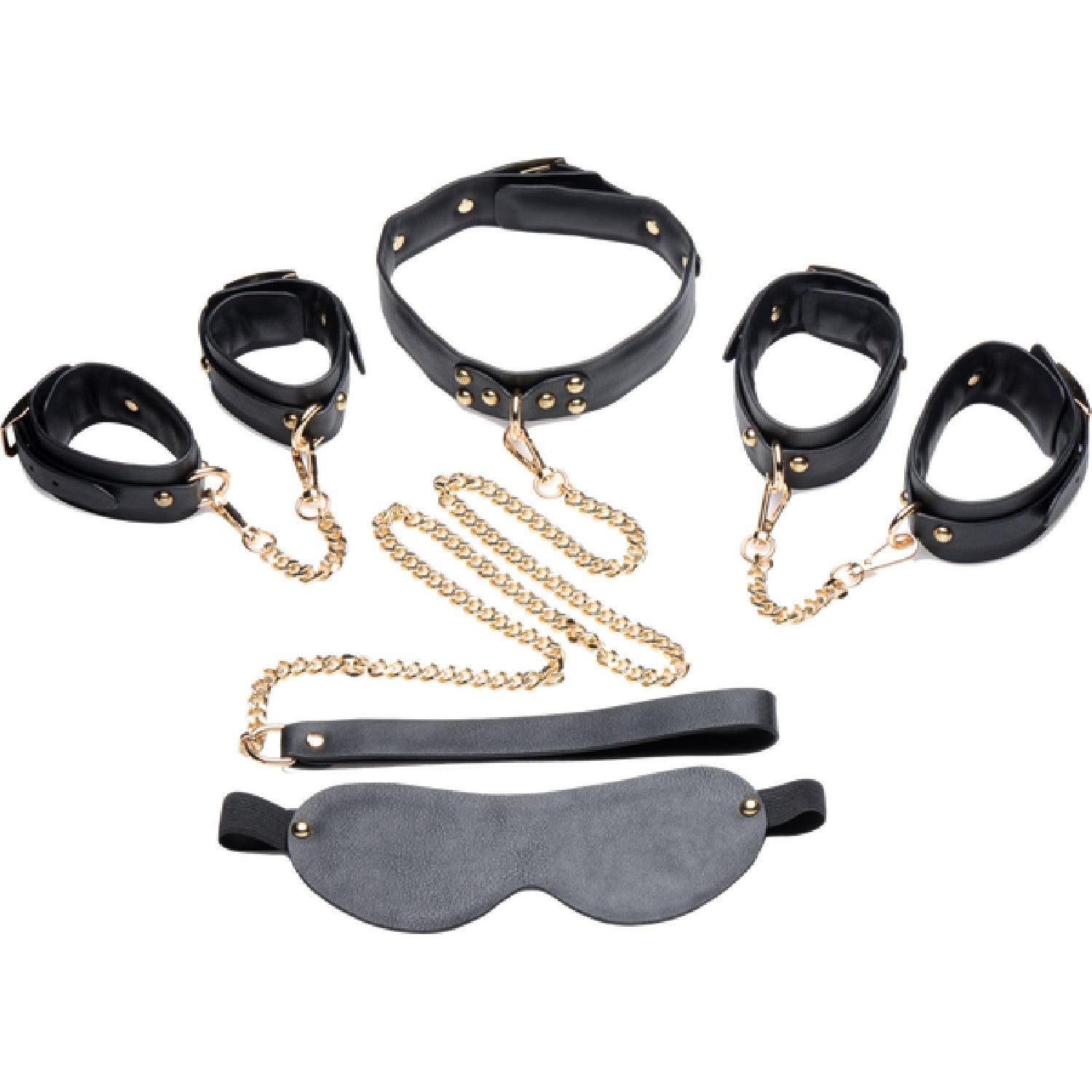 Master Series - Black & Gold Submission Bondage Kit | Bondage Set