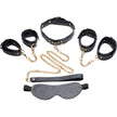 Master Series - Black & Gold Submission Bondage Kit | Bondage Set