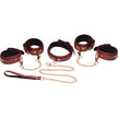 Master Series - 6 Piece Burgundy Bondage Set | Bondage Kit