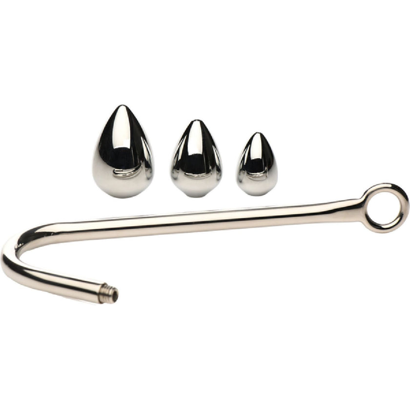 Master Series - Anal Hook Trainer with 3 Plugs | Anal Hook