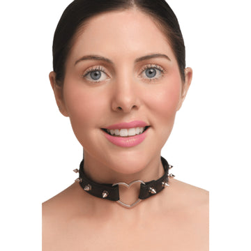 Master Series - Spiked Heart | Choker