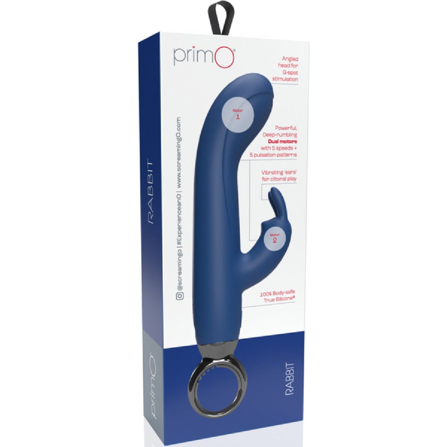Screaming O - Primo Rabbit | Rechargeable Silicone Rabbit Vibrator