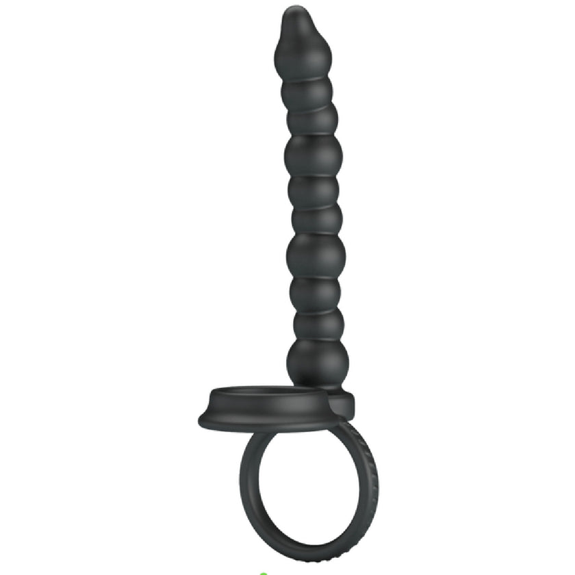 Pretty Love - Super Power Dillion | Cock & Ball Ring with Anal Probe