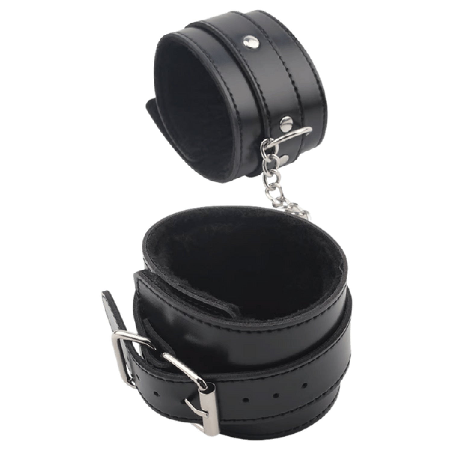 Chisa -Behave Luxury Fetish Obey Me Leather Ankle Cuffs | Bondage Cuffs