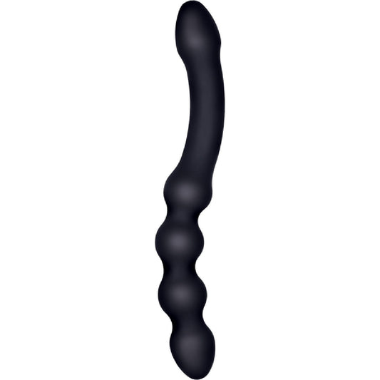 Excellent Power – Deep Comber - Ribbed Silicone Double Head Plug | Double-Ended Plug