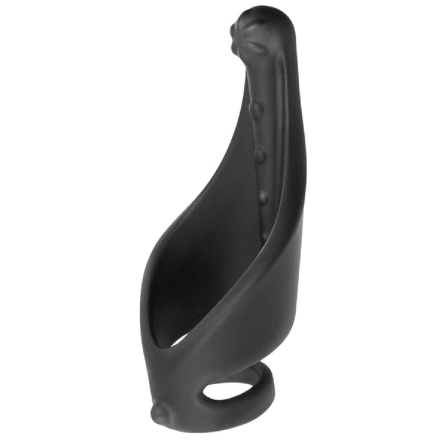 Excellent Power – Jet Horny Cock Ring with Ball Strap and Clit Stimulator | Cock Ring with Ball Strap