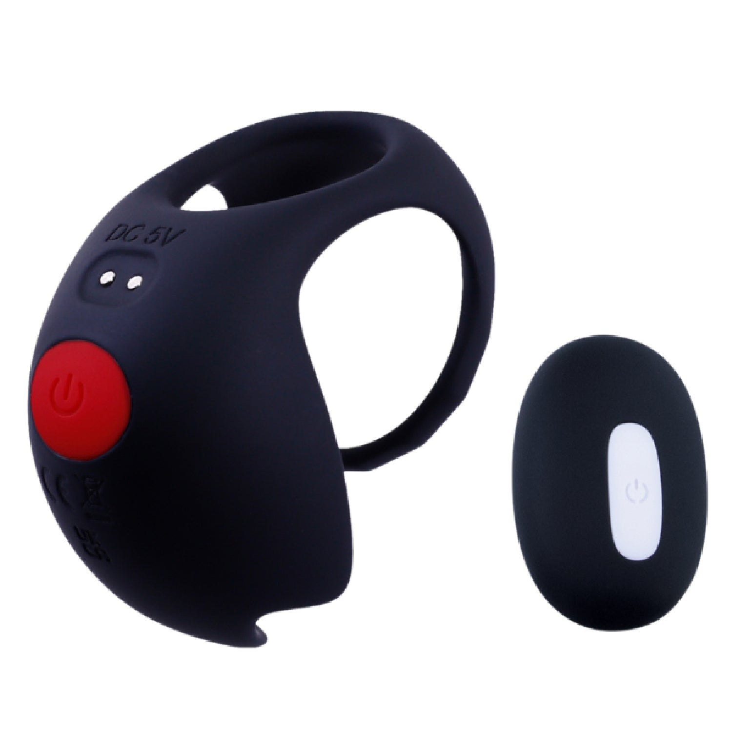 Excellent Power - Giga Booster Cock Ornament with Scrotal Stimulator| Rechargeable R.C Cock Ring