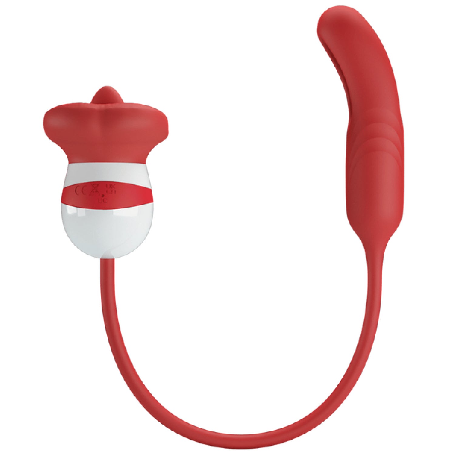 Pretty Love - Romance Alyss | Mouth-Shaped Vibrator with Flicking Bullet