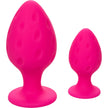 CalExotics – Cheeky™ Anal Plugs | 2-Piece Textured Silicone Plug Set