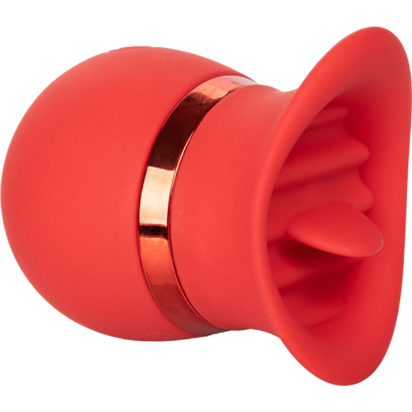 CalExotics – French Kiss™ Sweet Talker | Compact Flickering Tongue Teaser